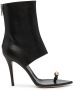 Natasha Zinko open-toe high-heeled boots Black - Thumbnail 1