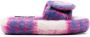 Natasha Zinko The Checked wool slides Purple - Thumbnail 1