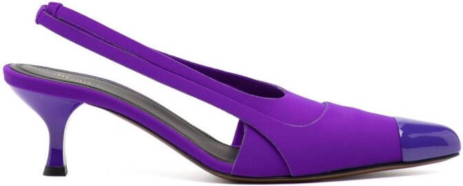 NEOUS 60mm pointed-toe pumps Purple