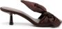 NEOUS Diana 60mm knot mules Brown - Thumbnail 1