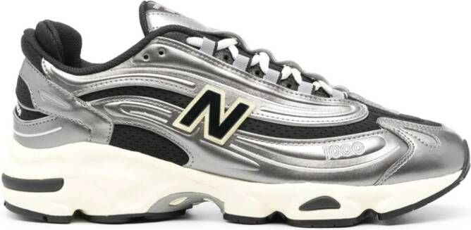 New Balance 1000 metallic sneakers Silver