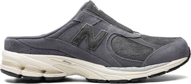 New Balance 2002R "Magnet" suede mules Grey