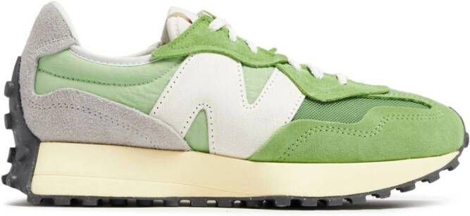 New Balance 327 lace-up sneakers Green