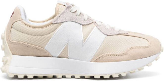 New Balance 327 logo-patch sneakers Neutrals