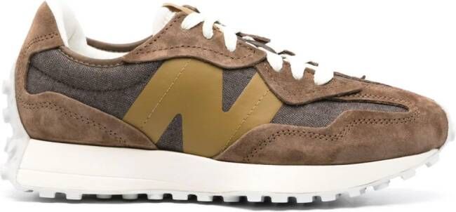 New Balance 480 panelled leather sneakers Neutrals