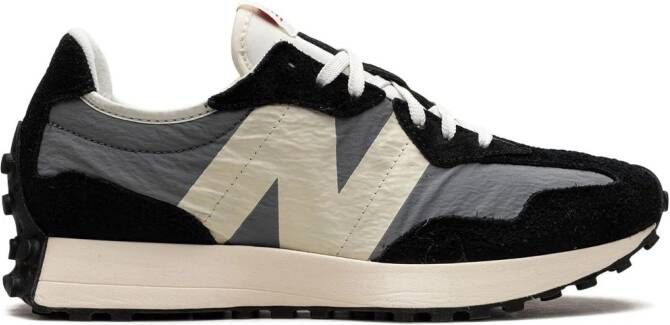 New Balance 327 suede sneakers Black