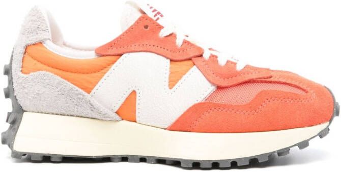 New Balance 327 suede sneakers Orange
