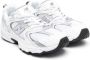 New Balance Kids 550 touch-strap sneakers White - Thumbnail 4