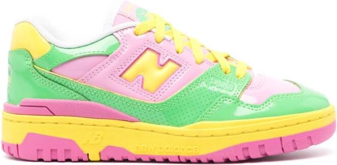 New Balance 550 contrast sneakers Pink