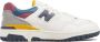 New Balance 550 colour-block leather sneakers White - Thumbnail 1