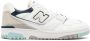 New Balance 550 logo-embossed leather sneakers White - Thumbnail 8
