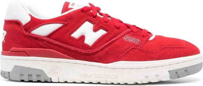 New Balance 550 low-top sneakers Red