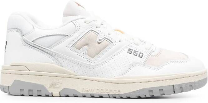 New Balance 550 low-top sneakers White
