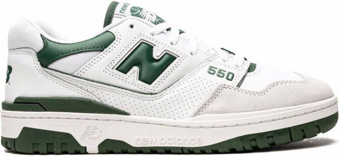 New Balance 550 "White Team Forest Green" sneakers