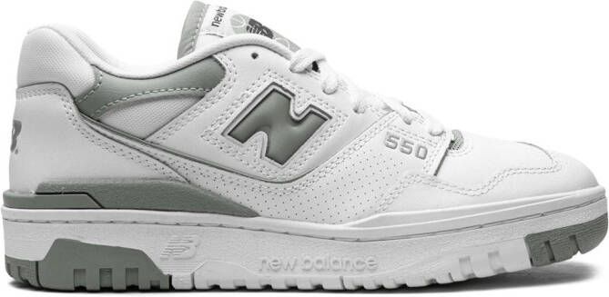 New Balance 550 "White Green" sneakers Grey