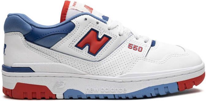 New Balance 550 "White Red Blue" sneakers