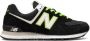 New Balance 574 "Black White Green" sneakers - Thumbnail 1