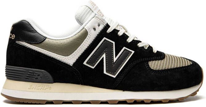 New Balance 574 "Olive" low-top sneakers Black