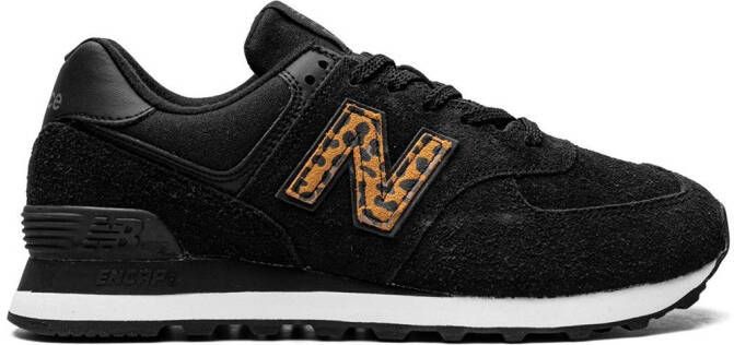 New Balance 574 "Leopard" sneakers Black