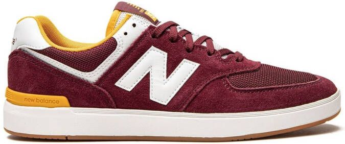New Balance 574 low-top sneakers Red