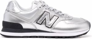 New Balance 574 low-top sneakers Silver