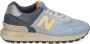 New Balance 574 panelled lace-up sneakers Blue - Thumbnail 1