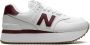 New Balance 574+ "White Burgundy" sneakers - Thumbnail 1