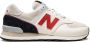 New Balance 574 "White Light Grey Red Navy" sneakers - Thumbnail 1