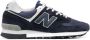 New Balance 576 logo-patch leather sneakers Blue - Thumbnail 10