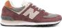 New Balance 576 panelled suede sneakers Red - Thumbnail 2