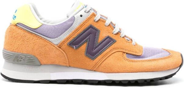 New Balance 580 low-top leather sneakers White
