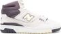 New Balance 650 high-top leather sneakers White - Thumbnail 5