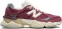 New Balance 9060 suede sneakers Red - Thumbnail 1