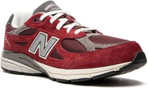 New Balance Kids 990v3 low-top sneakers Red