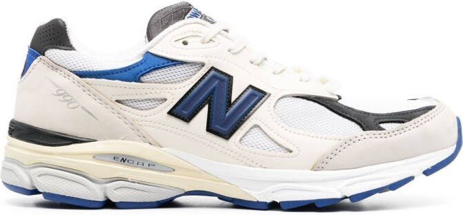 New Balance Made in USA 990v3 "White Blue" sneakers