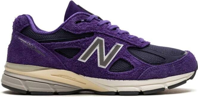 New Balance 990v4 suede "Purple" sneakers