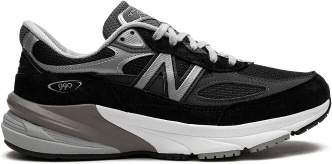 New Balance 990V6 "Black Silver" sneakers