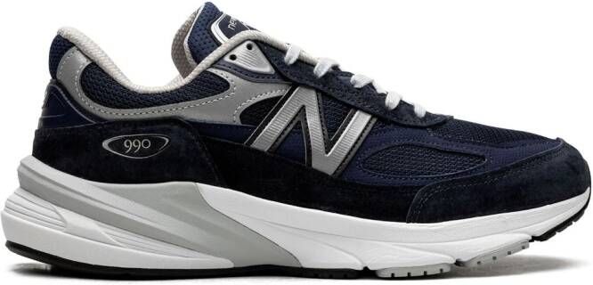 New Balance 990v6 "Navy" leather sneakers Blue