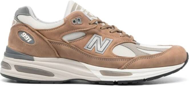 New Balance 991v2 suede sneakers Brown