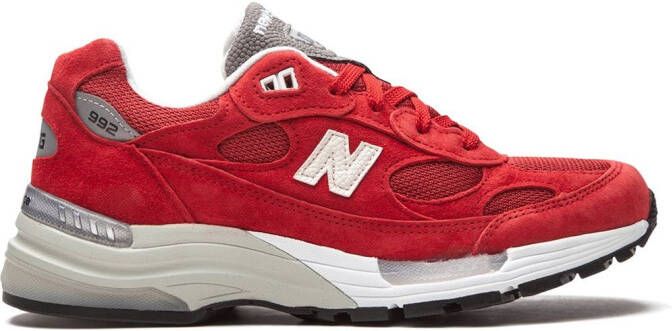 New Balance 992 "Kithmas Red" sneakers