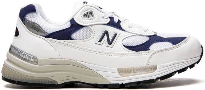 New Balance 992 "White Navy" sneakers