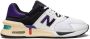 New Balance logo-patch panelled sneakers Grey - Thumbnail 5