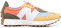 New Balance colour-block low-top sneakers Orange - Thumbnail 1