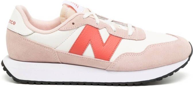 New Balance colour-block low-top sneakers Pink