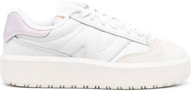 New Balance CT302 leather low-top sneakers White