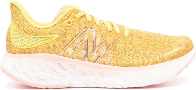 New Balance Fresh Foam lace-up sneakers Yellow