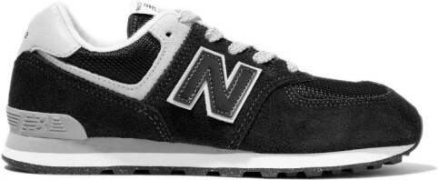 New Balance Kids 574 Core leather sneakers Black