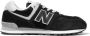 New Balance Kids 574 Core leather sneakers Black - Thumbnail 1