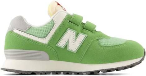 New Balance Kids 574 panelled sneakers Green