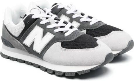 New Balance Kids lace-up low-top sneakers Grey